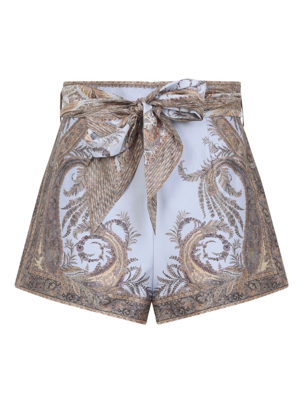 Zimmermann Zimmermann Paisley-print belted shorts