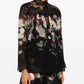 Zimmermann Zimmermann Lace-trimmed floral blouse