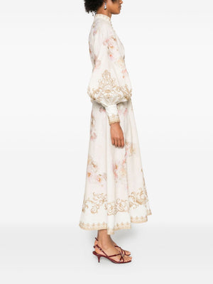 Zimmermann Zimmermann Floral-print buttoned dress