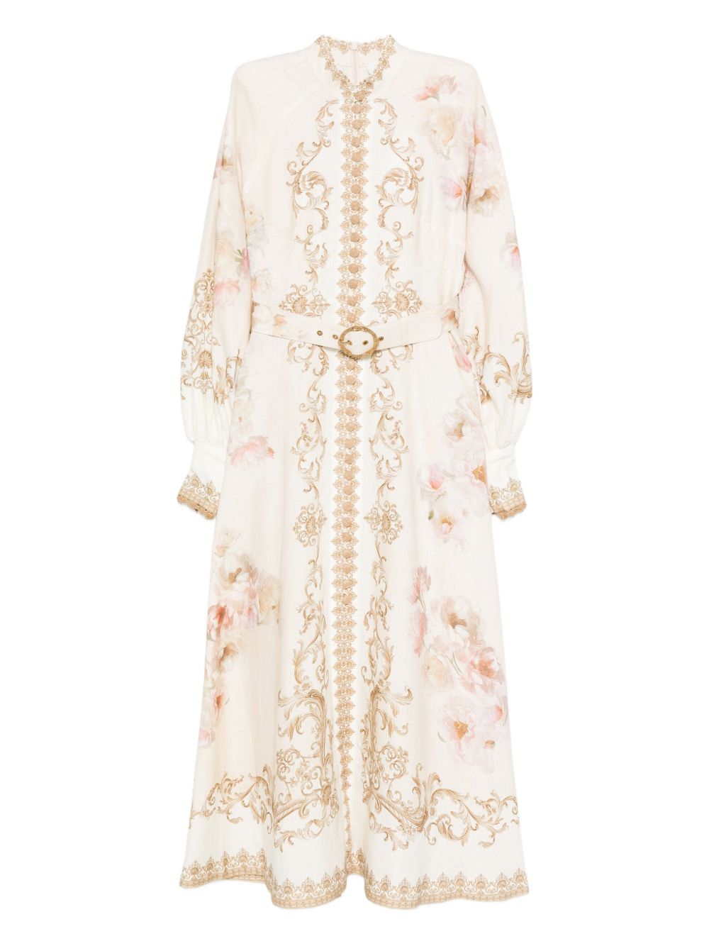 Zimmermann Zimmermann Floral-print buttoned dress