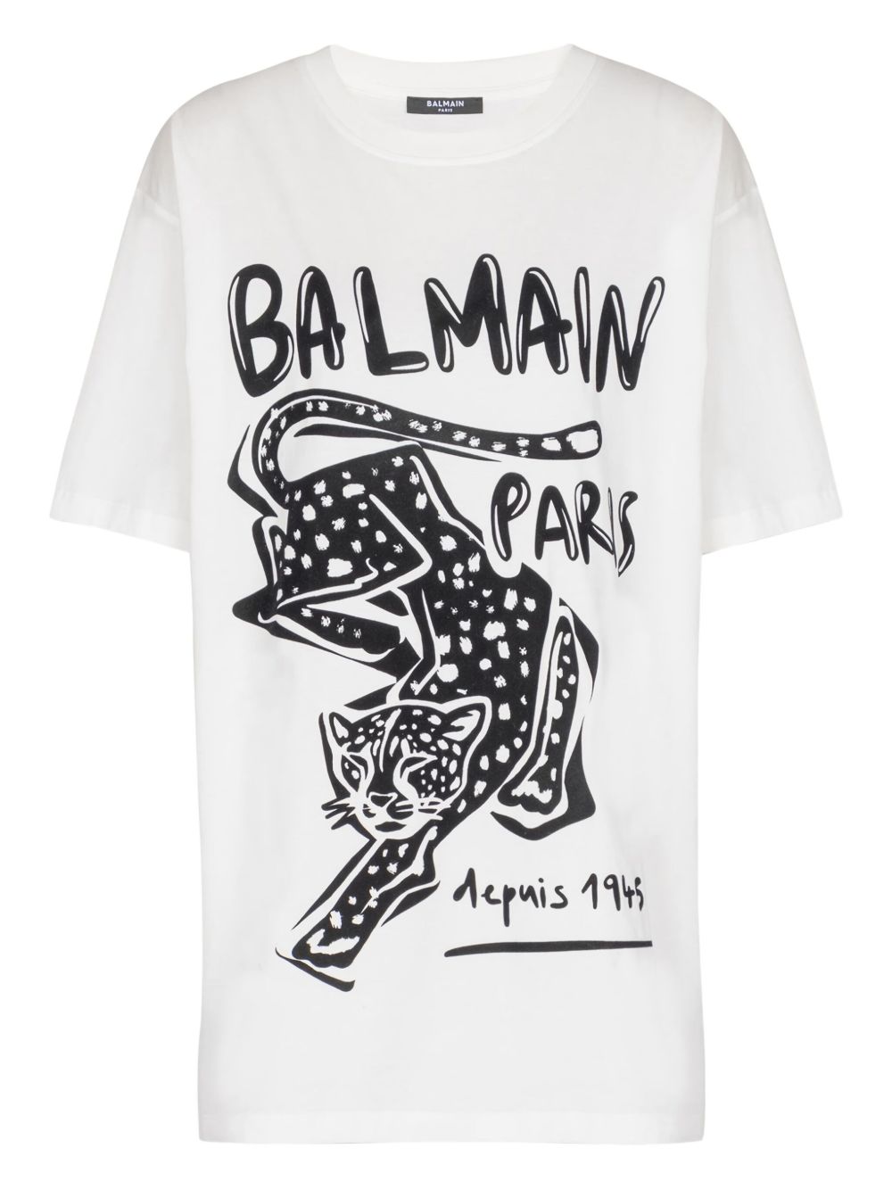 Balmain Balmain T-shirts and Polos White
