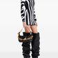 Balmain Sync Medium Leather Shoulder Bag Black