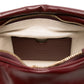 Balmain Sync Medium Leather Bag Bordeaux