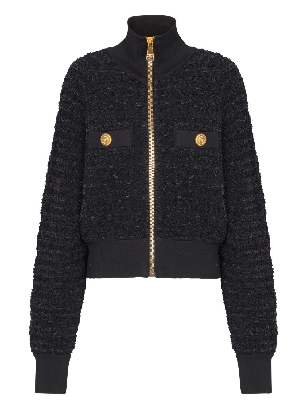 Balmain Balmain Tweed bomber jacket