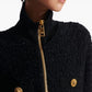 Balmain Balmain Tweed bomber jacket