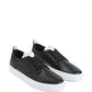 Givenchy New City Leather Sneakers.