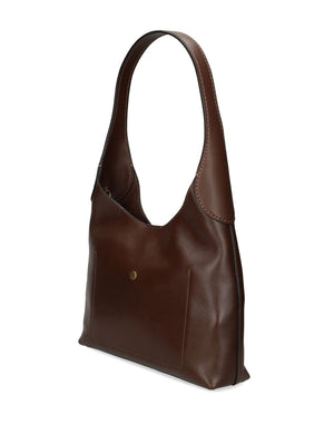 Coach Leather Brooklyn Bag 28 Brown