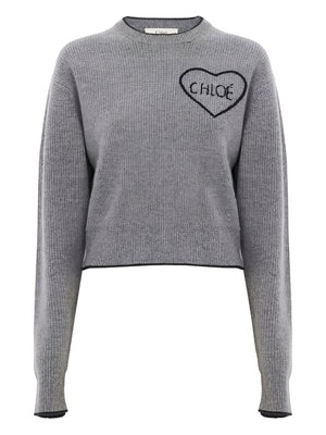 Chloé Chloé Chloè Sweaters Grey