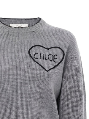 Chloé Chloé Chloè Sweaters Grey