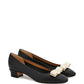 Ferragamo With Heel Black