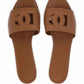 Dolce & Gabbana Sandals Leather Brown