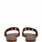 Dolce & Gabbana Sandals Leather Brown