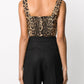 Dolce & Gabbana-Leopard-print cotton crop top