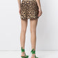 Dolce & Gabbana-Leopard-print tailored shorts.