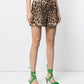 Dolce & Gabbana-Leopard-print tailored shorts.