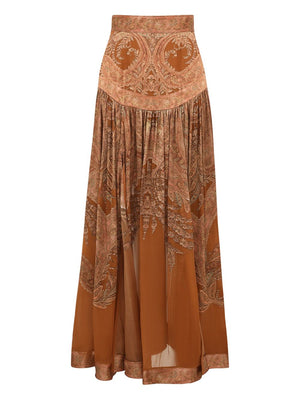 Zimmermann Skirts Brown