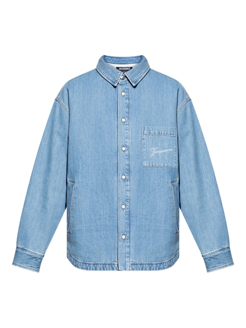 JACQUEMUS Shirts Blue
