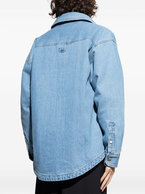 JACQUEMUS Shirts Blue
