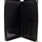 Emporio Armani Saffiano Leather Organizer With Asv Eagle Plaque