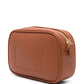 Emporio Armani logo-debossed leather camera bag