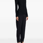 Balmain monogram high-neck top