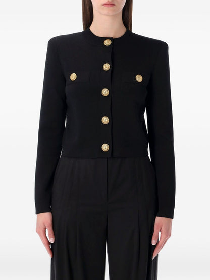 Balmain Sweaters Black