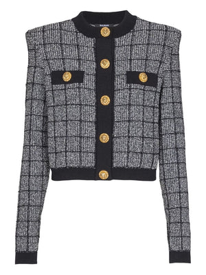 Balmain Sweaters Black