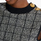Balmain Tweed Tank Top