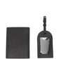 Emporio Armani Asv Recycled Saffiano Leather Passport Holder And Tag Gift Box