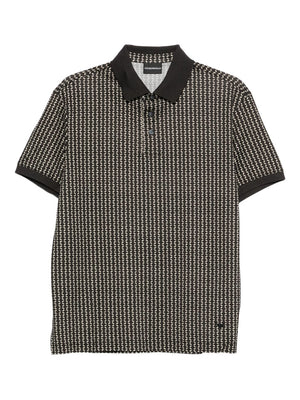 Emporio Armani Cotton blend polo shirt