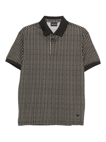 Emporio Armani Cotton blend polo shirt