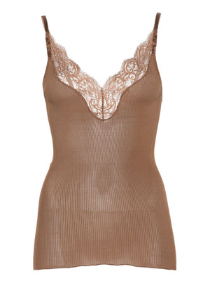 Saint Laurent  Top Brown
