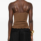 Saint Laurent  Top Brown