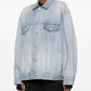 Balenciaga Jackets Clear Blue