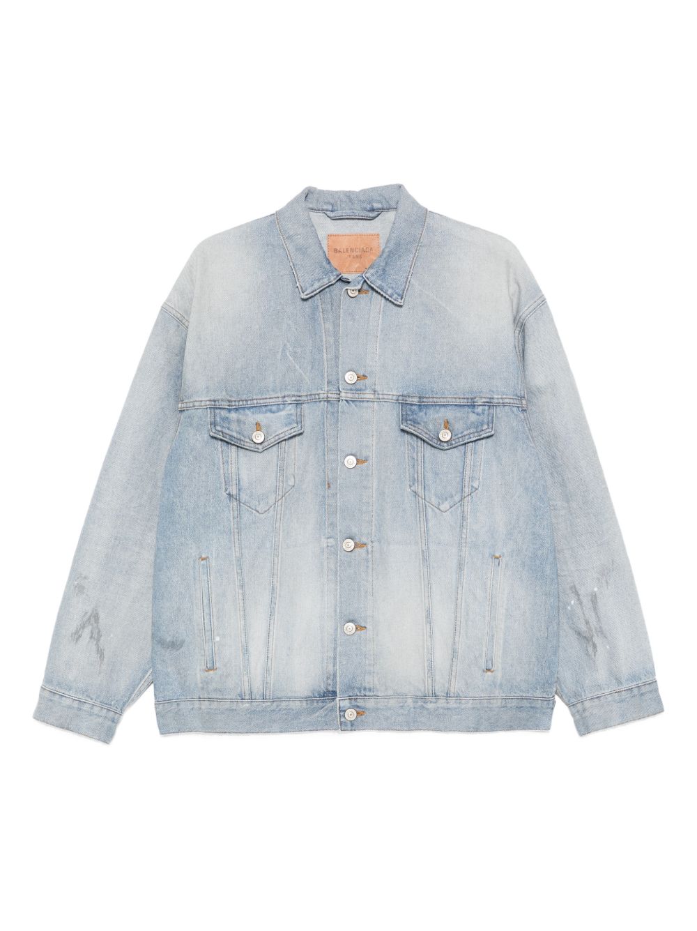 Balenciaga Jackets Clear Blue