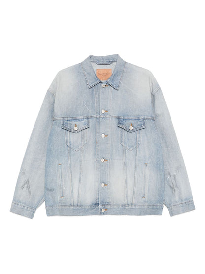 Balenciaga Jackets Clear Blue