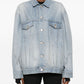 Balenciaga Jackets Clear Blue