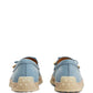Tod's Flat shoes Clear Blue