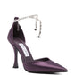 Jimmy Choo With Heel Bordeaux