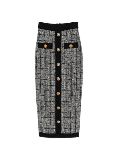 Balmain Skirts Black
