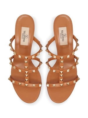 Valentino Garavani Sandals Leather Brown