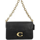 Coach Tabby Leather Bags Black