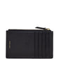 Emporio Armani Zipped, Tumbled-Leather Card Holder