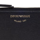 Emporio Armani Zipped, Tumbled-Leather Card Holder