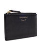 Emporio Armani Zipped, Tumbled-Leather Card Holder