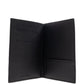 Emporio Armani Asv Regenerated Saffiano Leather Passport Holder With Eagle Plate