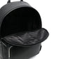 Emporio Armani Asv Regenerated Saffiano Leather Round Backpack With Eagle Plate