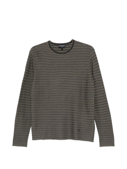 Emporio Armani Wool crewneck sweater