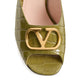 Valentino Garavani VLogo Signature Slide Sandal In Printed Calfskin 95MM