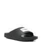 Givenchy Label Slide mules in rubber
